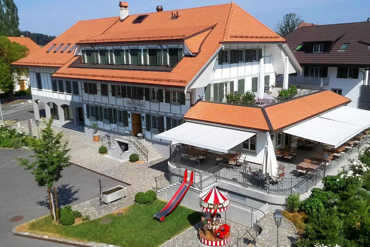 Ueberstorf Gasthof Zum Schluessel La Meridienne Fribourg Sa מראה חיצוני תמונה